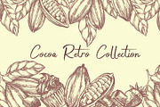 Cocoa. Retro Collection, a Food Illustration by made by Tanya (Thumbnail 1 of 4)
