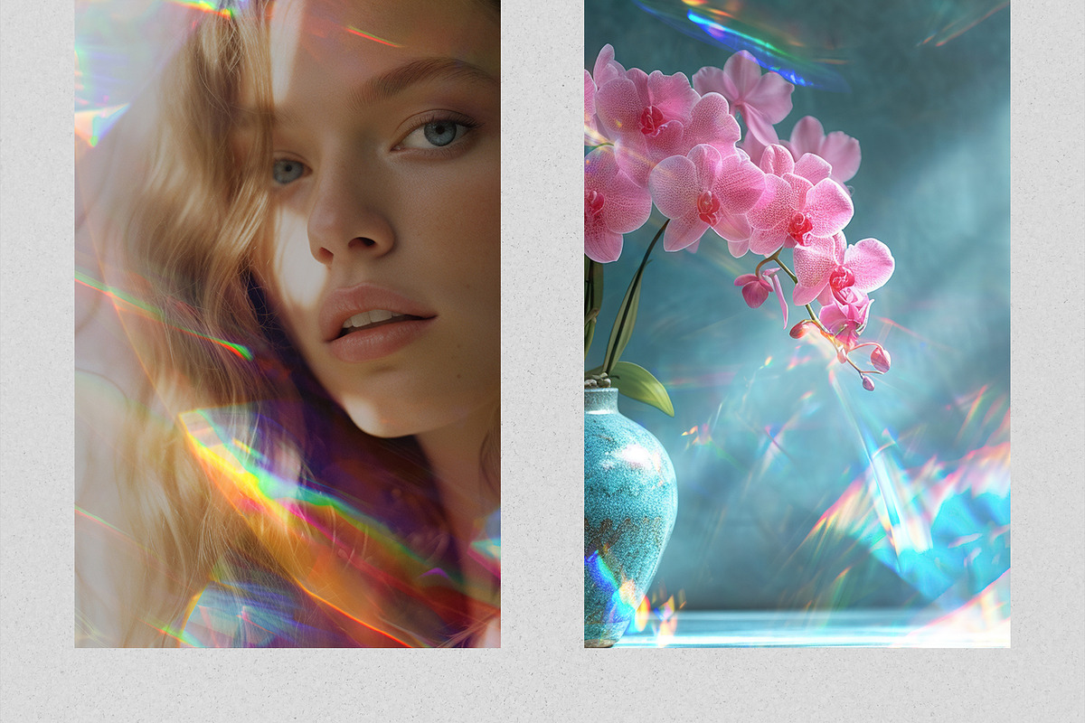 Prismatic Diffraction Overlays, a Brushes & More by PhotoSpirit (Photo 6 of 8)