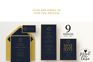 Wedding Invitation Suite - Classika