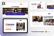 Education & Learning Powerpoint, a Presentation Template by SquidPixey (Thumbnail 1 of 6)