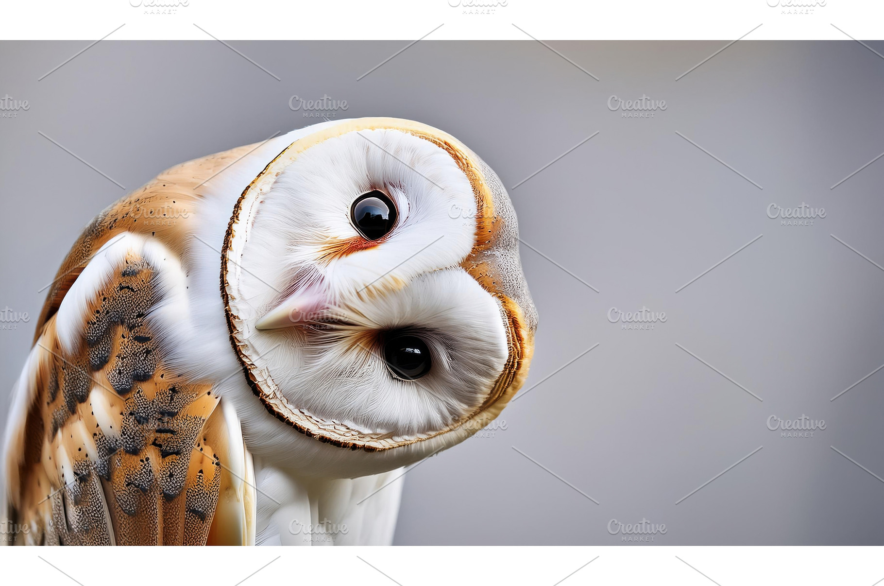 Barn owl tilting head inquisitively, an Animal Photo by Igor Tichonow