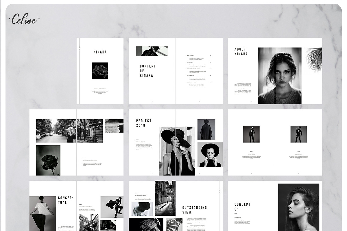 KINARA Photography Portfolio, a Magazine Template by Celine Studio (Photo 7 of 7)