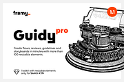 Guidy. Flowmaps & Annotations Kit, an UI Kit Template by Belkin by Design (Thumbnail 1 of 11)
