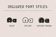 Bubble Display Font - Muffin Soda, a Handwritten Font by ZoloDesignHub (Thumbnail 7 of 8)