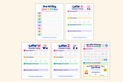 Letter Formation Practice, a Stationery Template by Shumaya (Thumbnail 4 of 5)