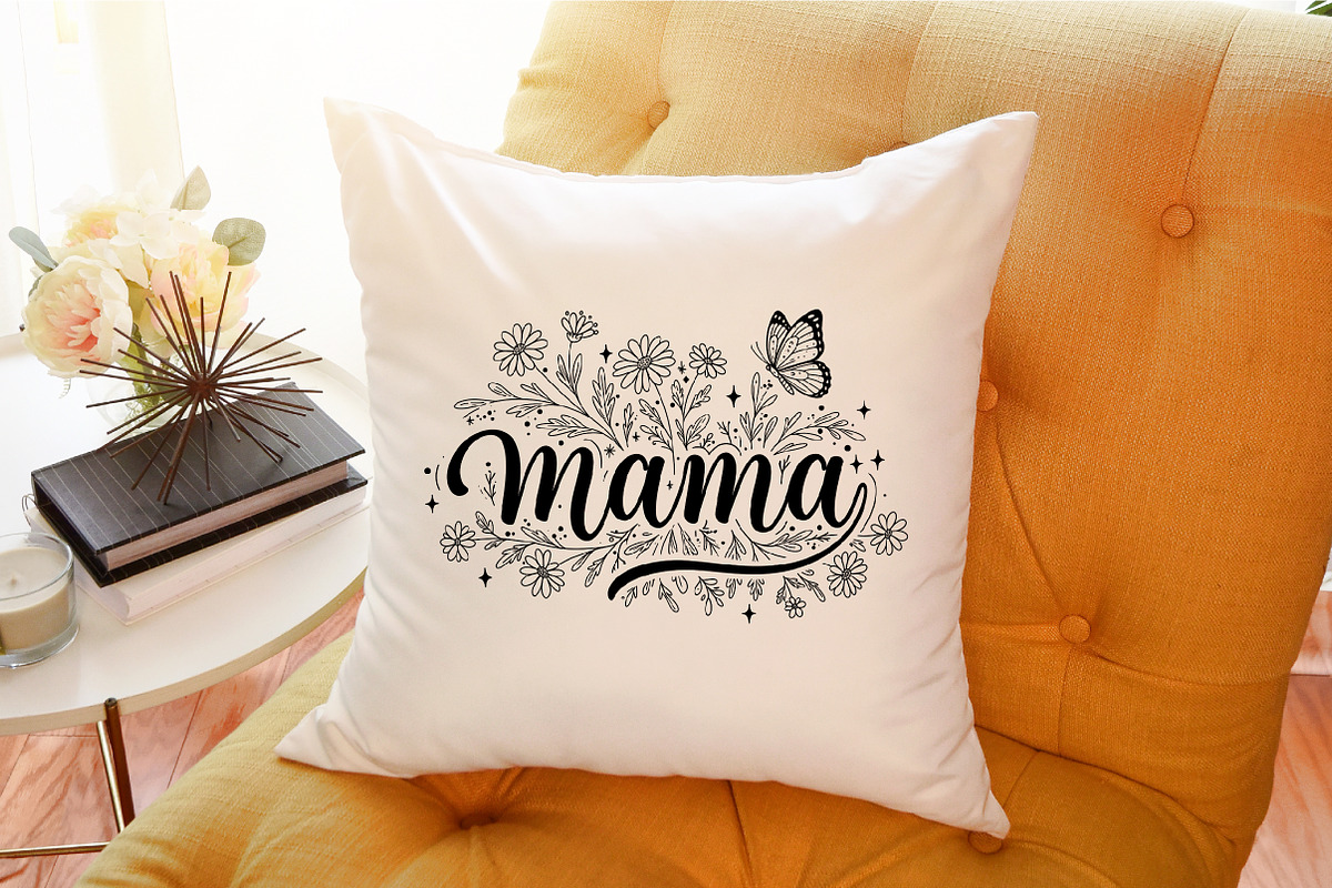 Mothers Day SVG, Mama SVG, Mom PNG, an Illustration by Sublimation Artist (Photo 9 of 9)