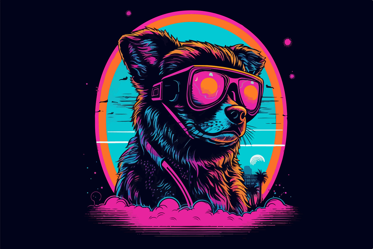 24 t-shirt designs bundle., an Animal Illustration by Fractal fonts & graphics (Photo 19 of 25)