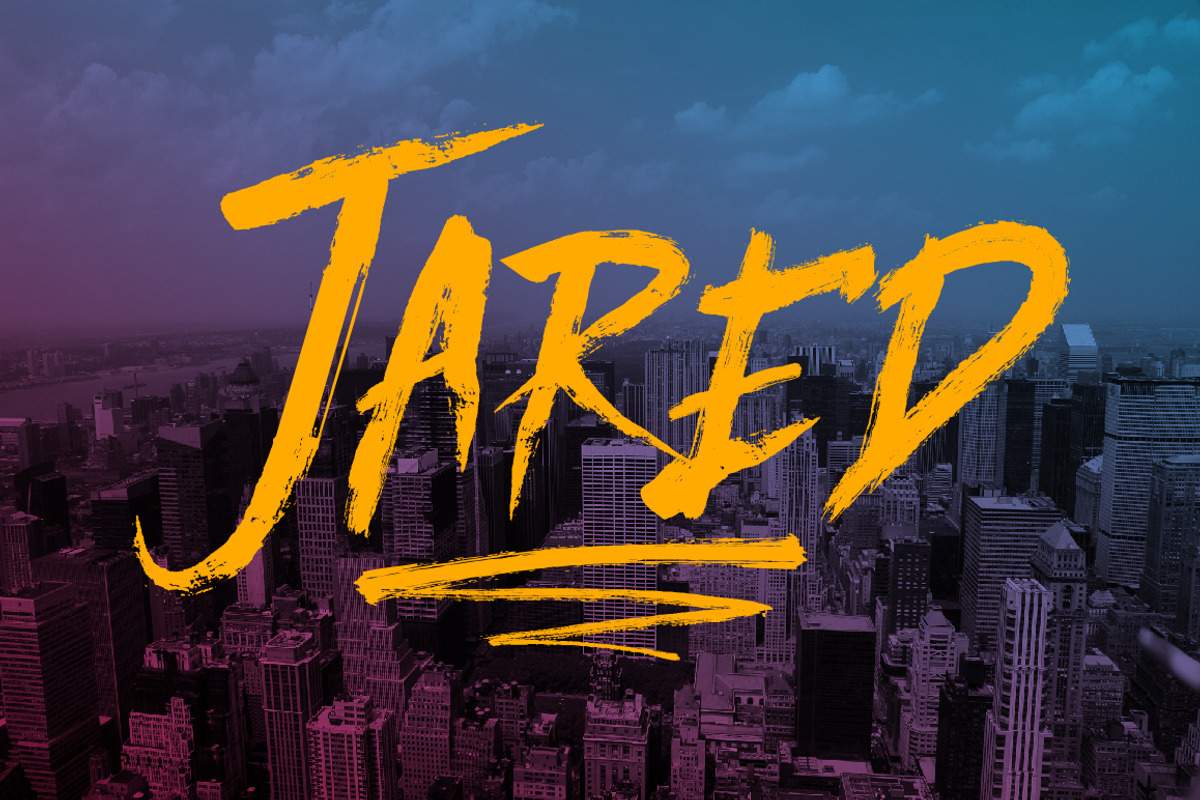 Jared, a Font by Fontdation | Creative Market