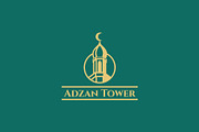 Adzan Tower - Building Logo, a Branding & Logo Template by ashenterprise (Thumbnail 1 of 3)