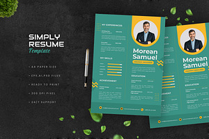 Simply Green Resume