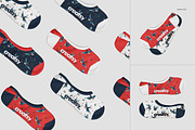 No show Socks Mockup Set, a Product Mockup by Creatsy (Thumbnail 2 of 8)
