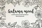 50 hand drawn floral elements, a Decorative Illustration by ItsDianaDesign (Thumbnail 2 of 5)
