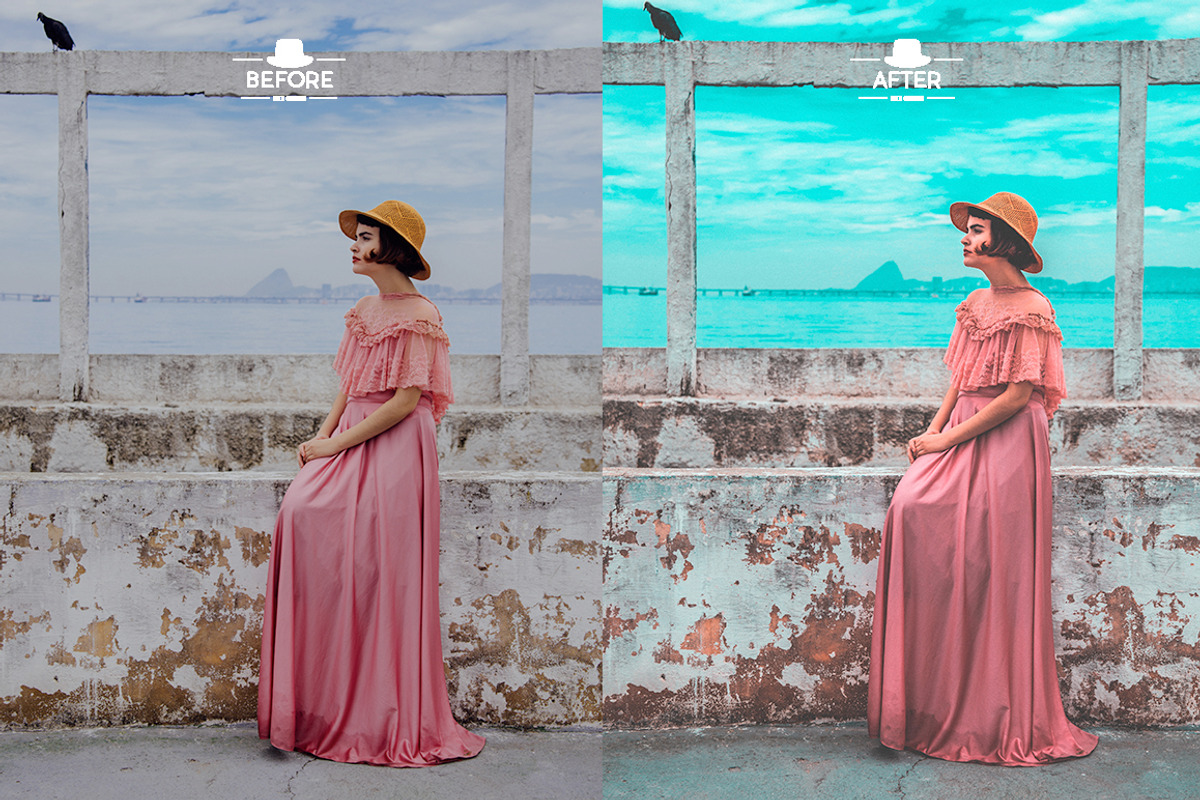 Orange & Teal Lightroom Presets, an Action Add-On by Lavinsky Art Store (Photo 7 of 10)