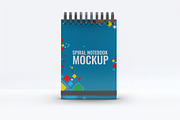 Spiral Notebook Mock-Up, a Product Mockup by DesignRushMarket (Thumbnail 7 of 8)
