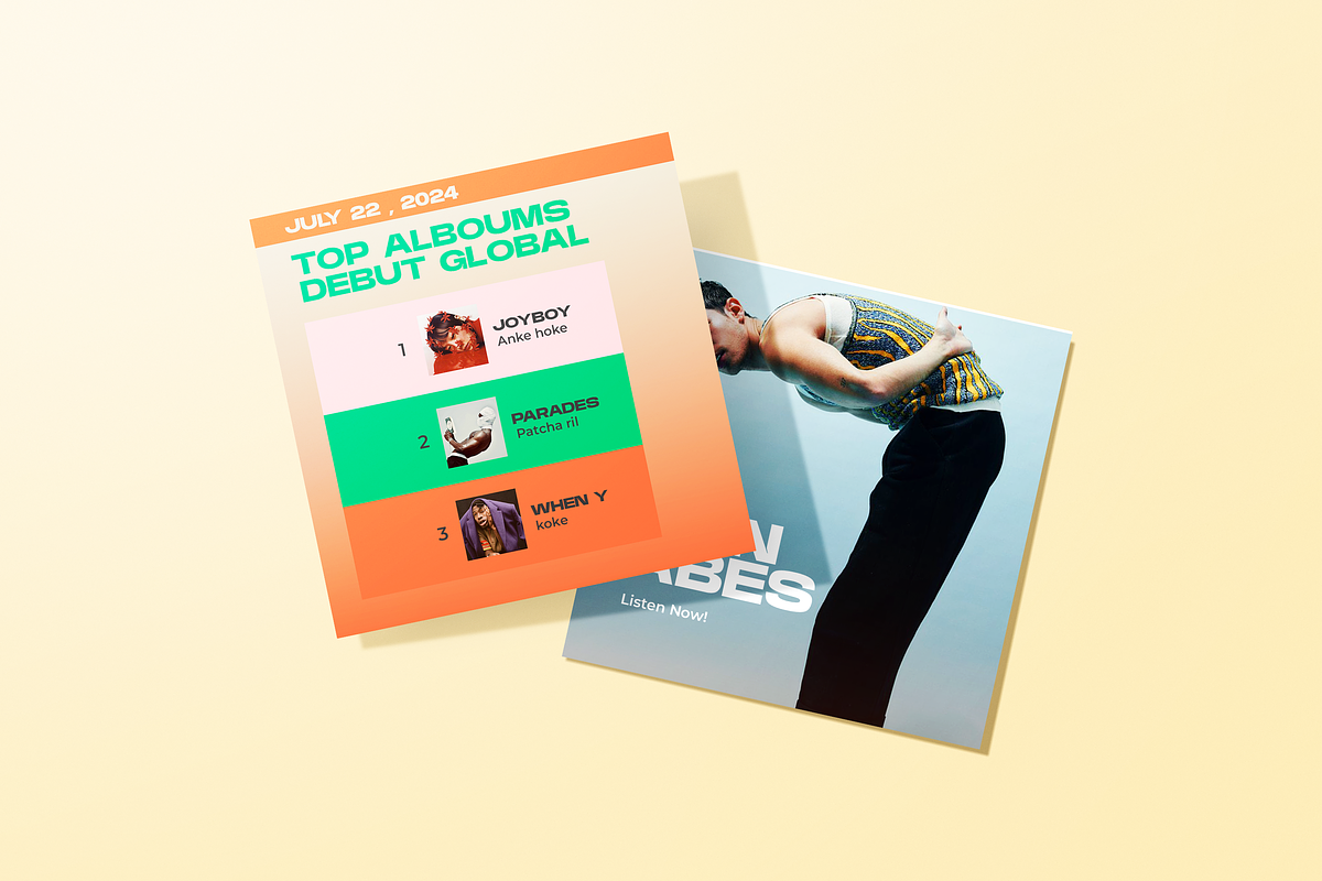 music vibe social media posts, a Templates & Theme by printo (Photo 6 of 6)