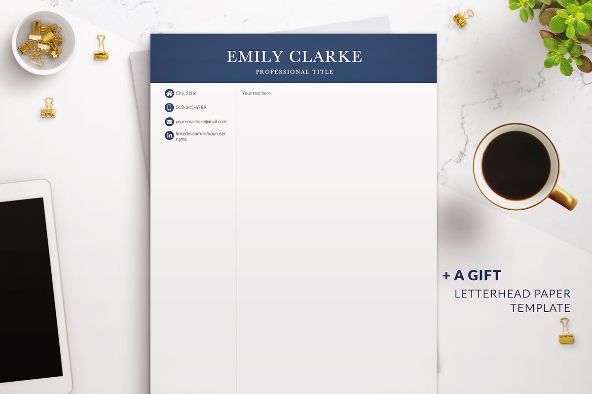 Modern Executive Resume CV Template, a Resume Template by BestResumes.Co (Photo 6 of 9)