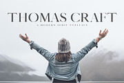 Thomas Craft A Modern Serif Typeface, a Serif Font by Creativetacos (Thumbnail 1 of 7)