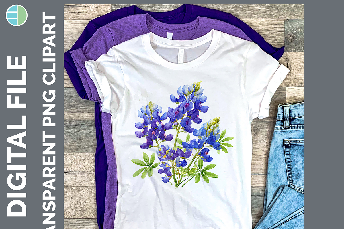 Wildflower Illustration Bundle PNG, a Decorative Illustration by Enliven Designs (Photo 3 of 8)