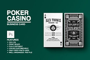 Poker - Casino Business Card, a Business Card Template by Marvel (Thumbnail 1 of 6)