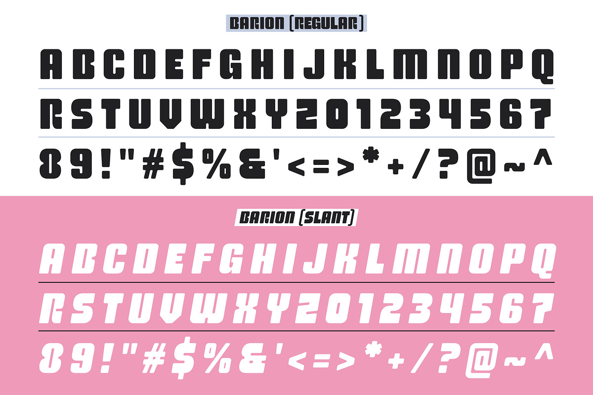 Barion – Bold Rounded Display Font, a Sans Serif Font by Drizy (Photo 4 of 10)