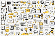 Bullet journal doodle set, an Outline Icon by Vectorcreator (Thumbnail 2 of 5)