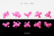 Multicolored Morphing Balls, an Object Graphic by Valeria Soloveva (Thumbnail 4 of 7)