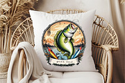Bass Fishing PNG, an Illustration by DreamCafeArt (Thumbnail 5 of 7)