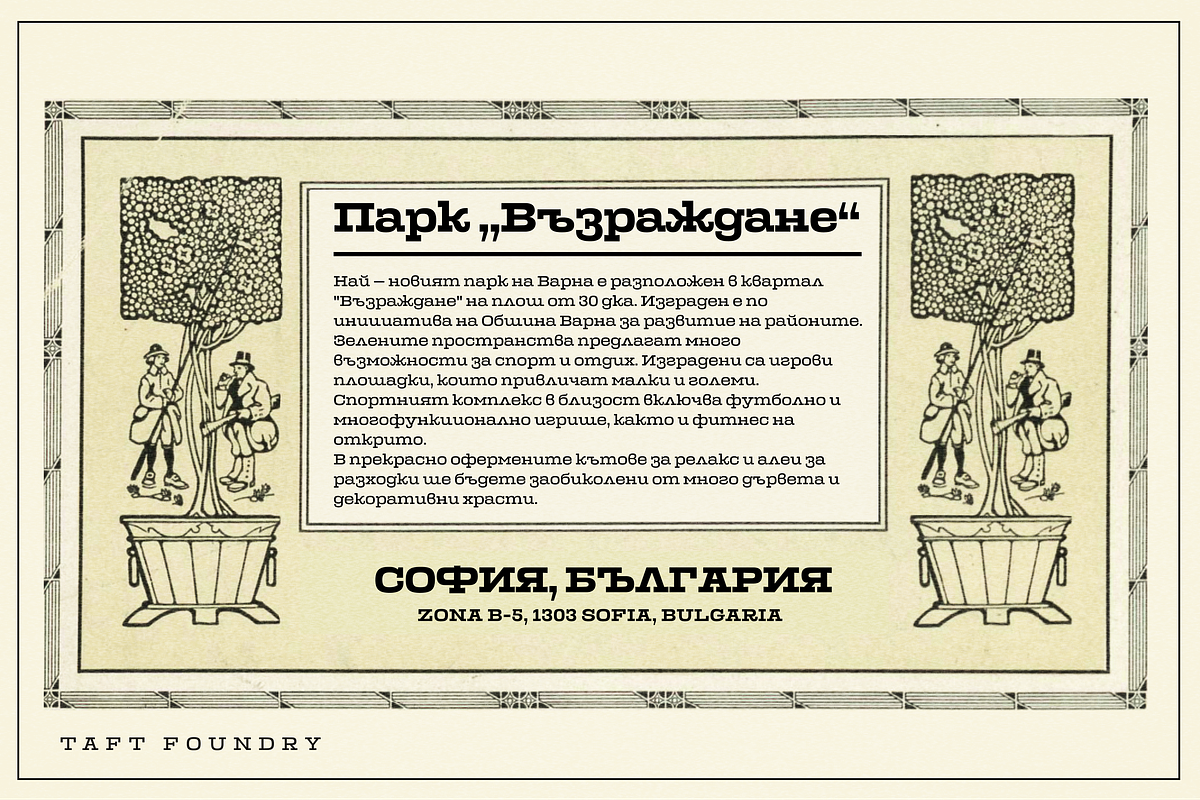 TA Albatross, a Slab Serif Font by TAFT Foundry (Photo 8 of 16)