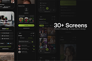 Visioncast - Streaming Platform UI K, a Device Mockup by Odama (Thumbnail 4 of 6)