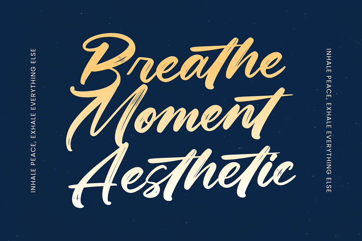 Kinetic Motion Modern Brush Font, a Script Font by Letterena Studios Script (Photo 7 of 20)
