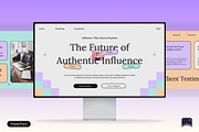 Influencer Marketing Agency, a Presentation Template by Claymoon Lab (Thumbnail 1 of 7)