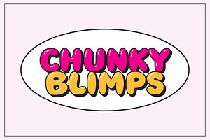 Vicky Chow - Chubby 3D Balloon Font