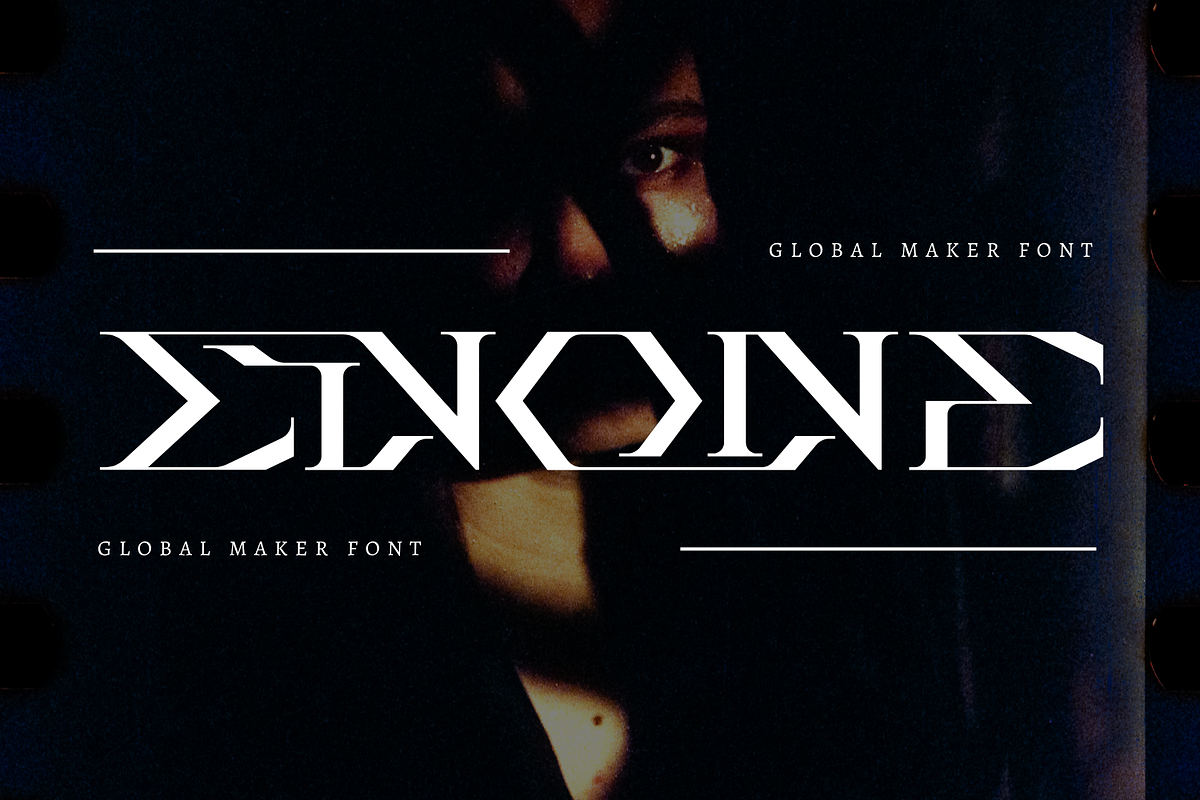 Global Maker - Techno Serif Font, a Serif Font by 177Studio (Photo 2 of 8)
