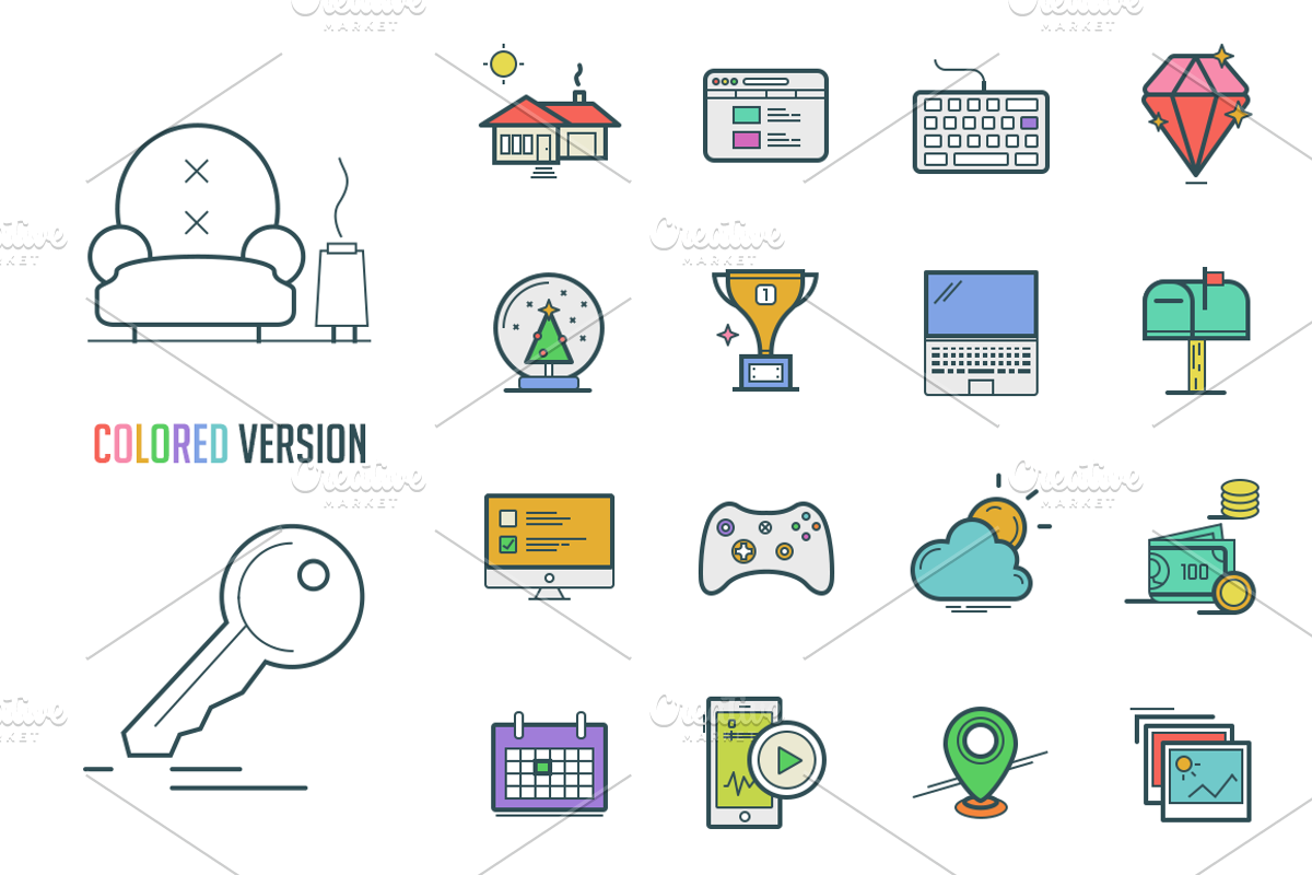 Dropicons - Flat Line Stylish Icons, a Solid Icon by Web Icon Set (Photo 4 of 4)