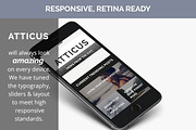Atticus Wordpress Blog Theme, a WordPress Template by PremiumCoding (Thumbnail 1 of 3)