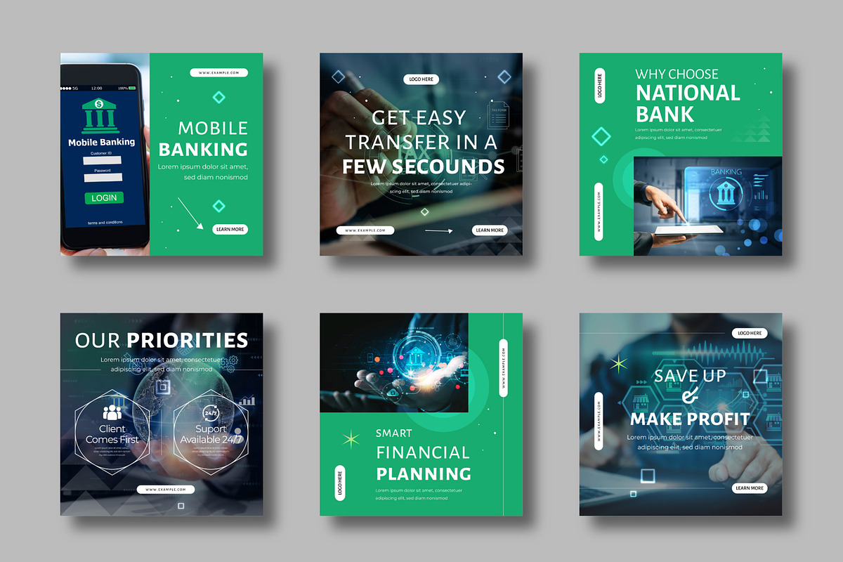 Mobile Banking Social Media Post