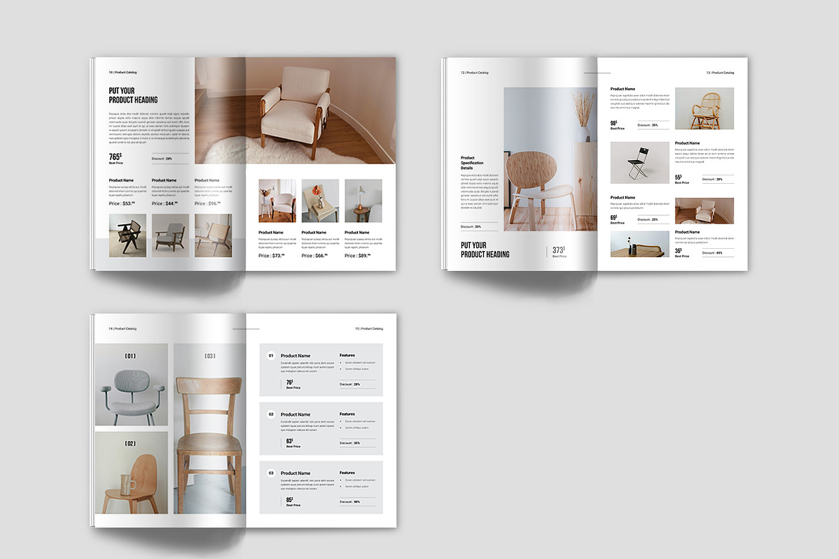 Catalog Brochure Template, a Brochure Template by Spark_Creative (Photo 10 of 12)