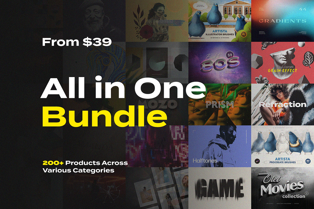 All In One Bundle 2021, a Background Graphic by pixelbuddha.net (Photo 1 of 12)