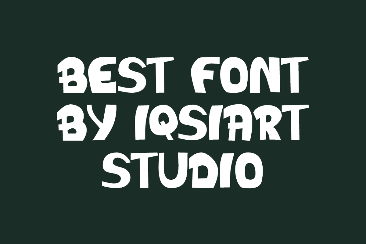 Noriok - Comic Font, a Sans Serif Font by Iqsiart Studio (Photo 4 of 7)