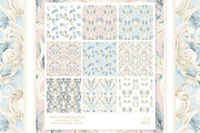 Winter Deer Borders, wedding png, a Decorative Illustration by WonderWonder (Thumbnail 6 of 18)