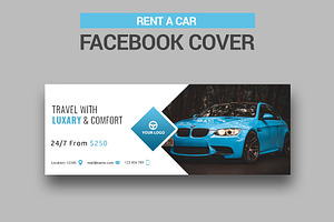 Rent A Car Facebook Cover