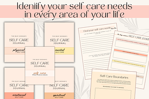 Self Care Journal Printable PDF