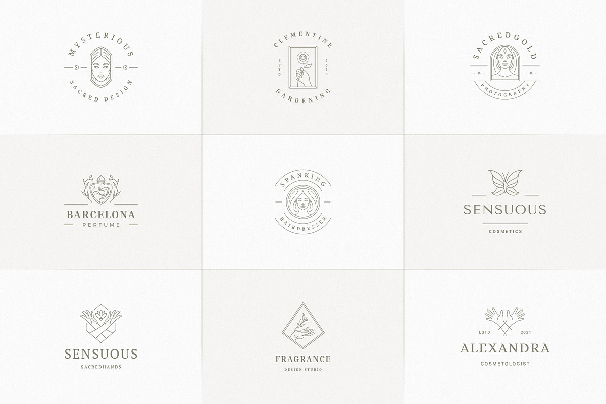 36 Elegant Logo Templates | Canva, a Branding & Logo Template by Vasya Kobelev (Photo 5 of 10)
