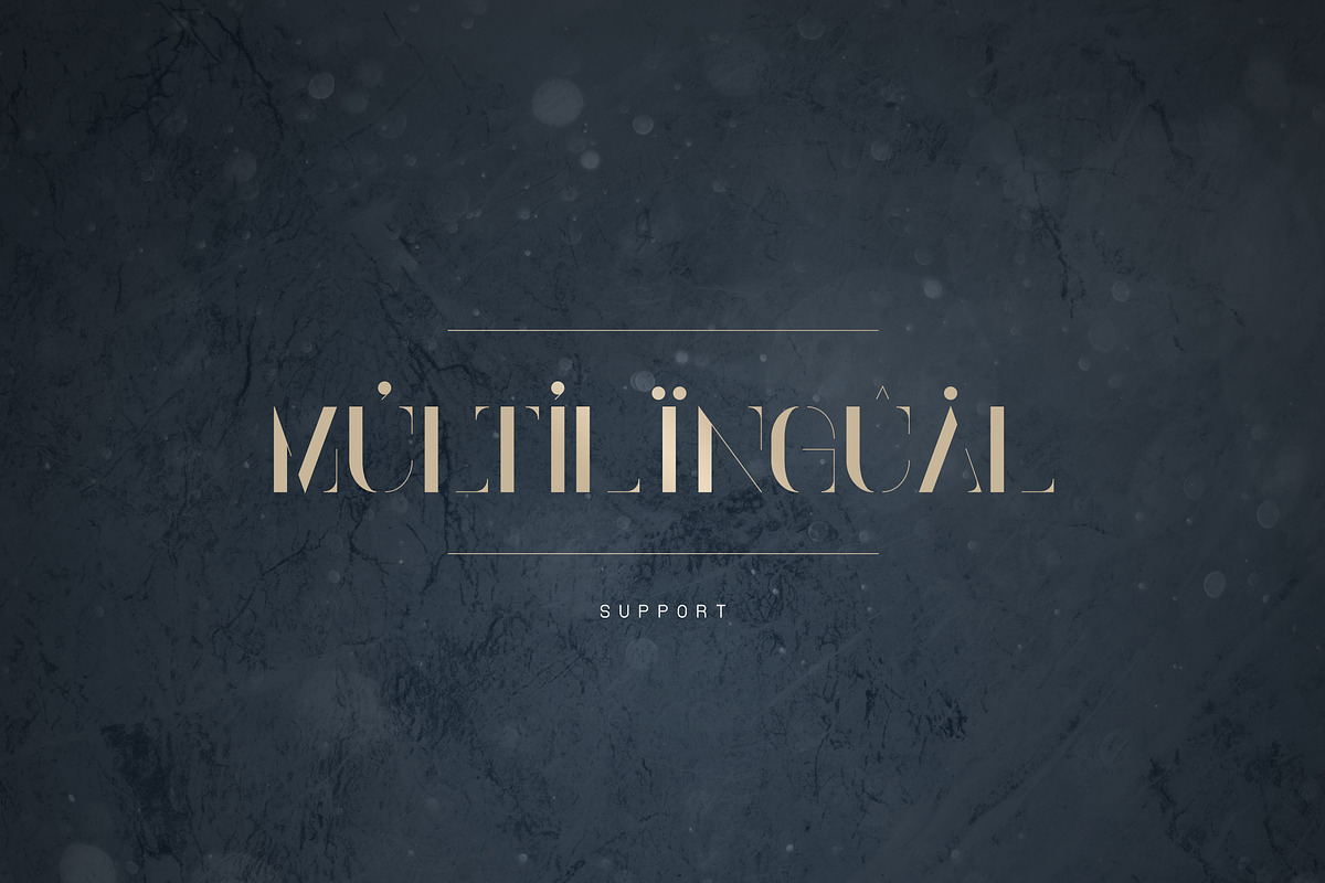 Elena Luxe Serif font preview 7