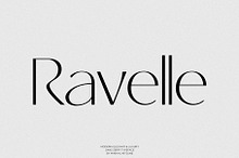 Ravelle - Elegant & Luxury Sans