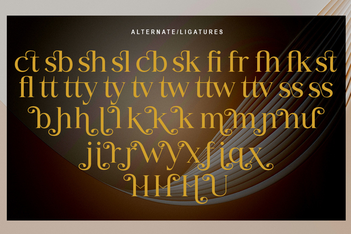 Monlight, a Serif Font by Gatype (Photo 8 of 10)