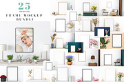 Frame Mockup Bundle - 75, a Print Template by Mockup Shop (Thumbnail 1 of 8)