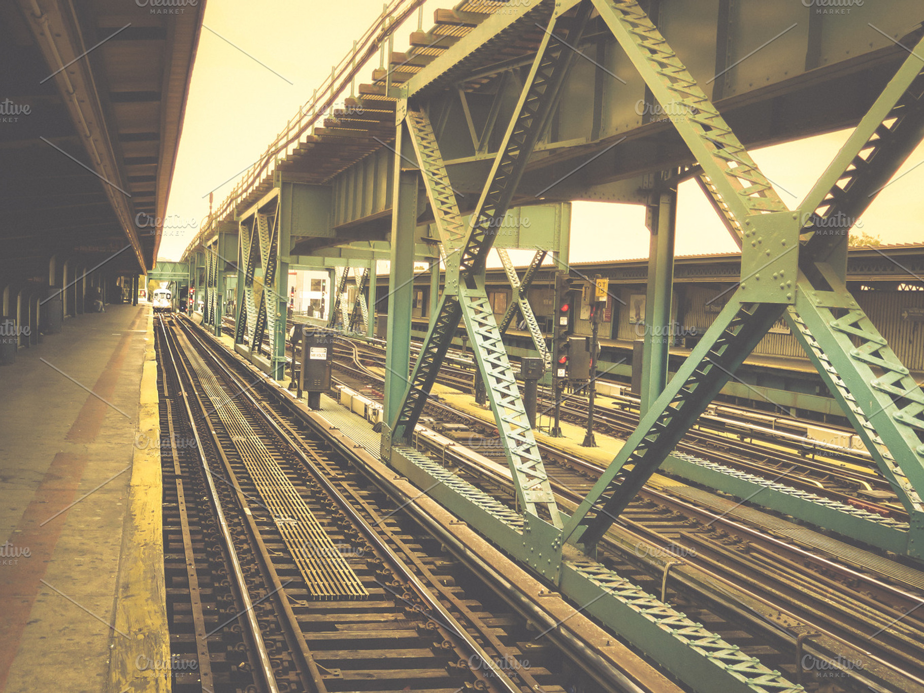 Subway Station New York City, an Industrial Photo by Suzo Images