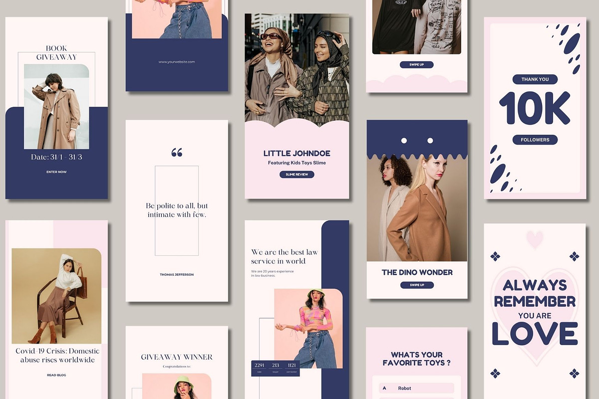 Jawelry Social Media Story Templates, a Social Media Template by BoontenStudio (Photo 5 of 8)
