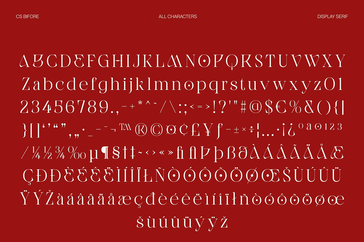 CS Bifore – Classic Serif Font, a Serif Font by Craft Supply Co. (Photo 8 of 8)